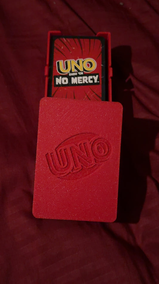 UNO Card Game Storage Case