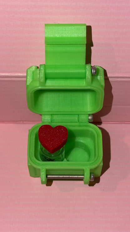 3ml Heart vial caps