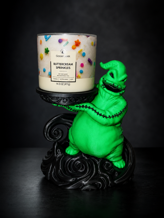 3D Printed Oogie Boogie Candle Holder 🎃
