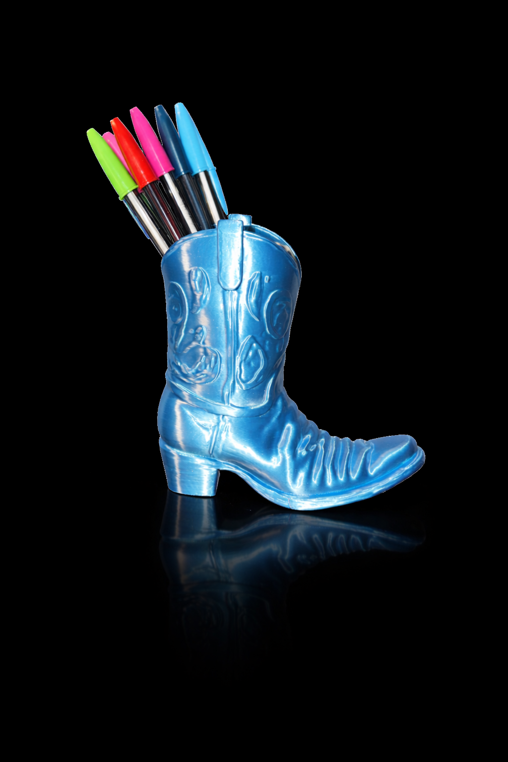 Cowboy Boot Pen Holder