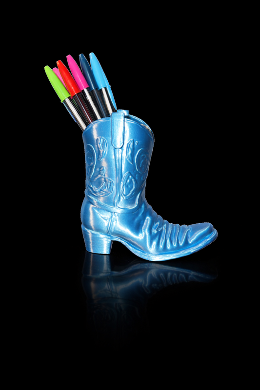Cowboy Boot Pen Holder