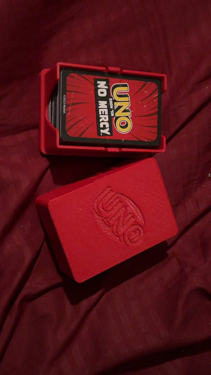 UNO Card Game Storage Case