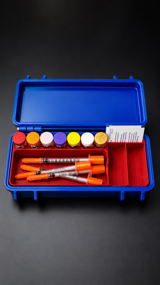 2 color - Travel Storage Case w/Icepack
