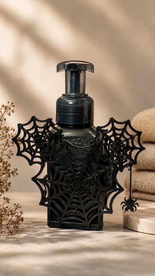 🕷️ 3D Printed Spiderweb Soap Dispenser